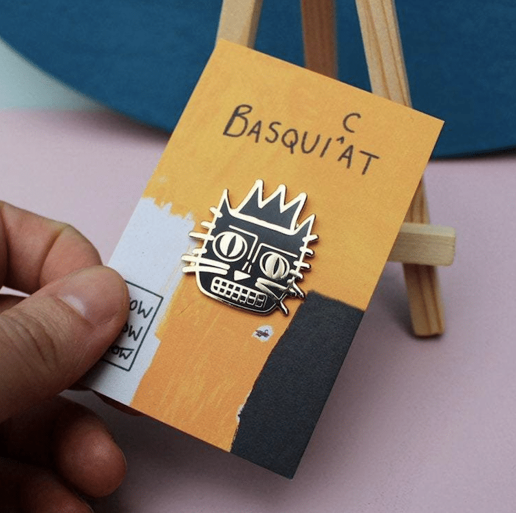 Pin de Basquiat