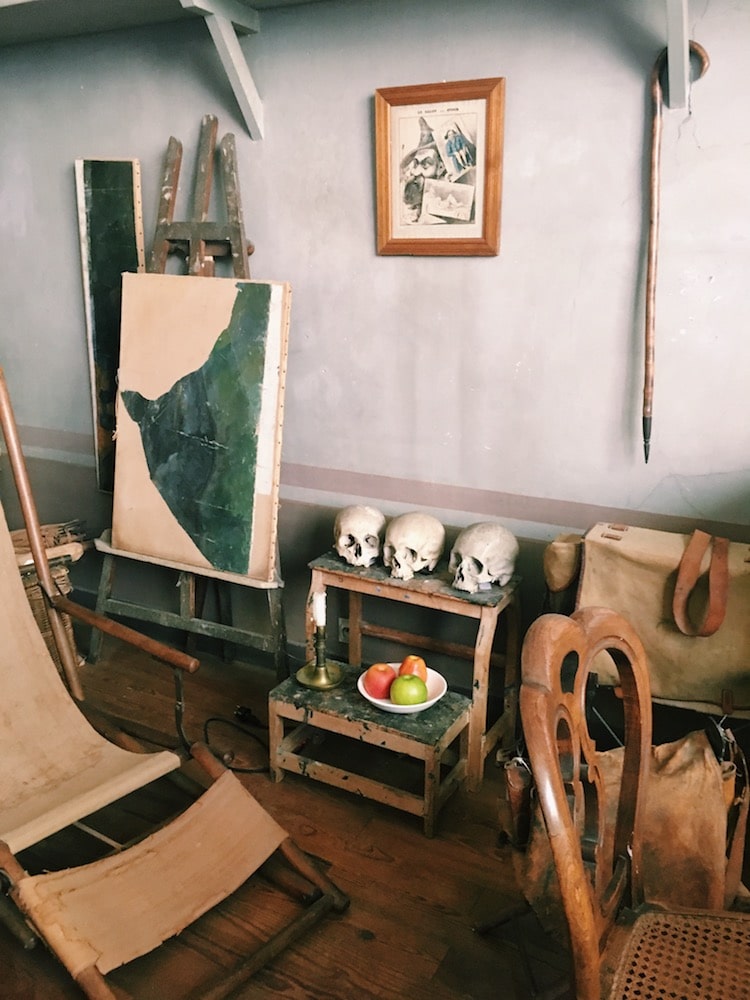 Paul Ceznne's Studio