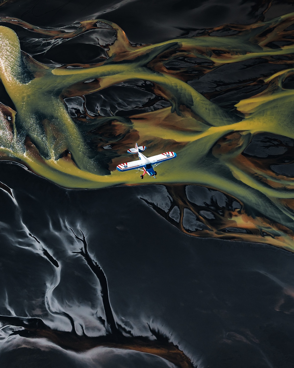 Abstract Aerial Photos of Iceland by Ben Simon Rehn