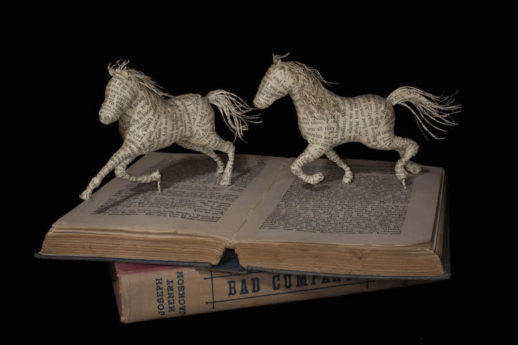 Book Sculptures by Emma Taylor