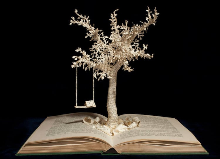 Book Sculptures by Emma Taylor