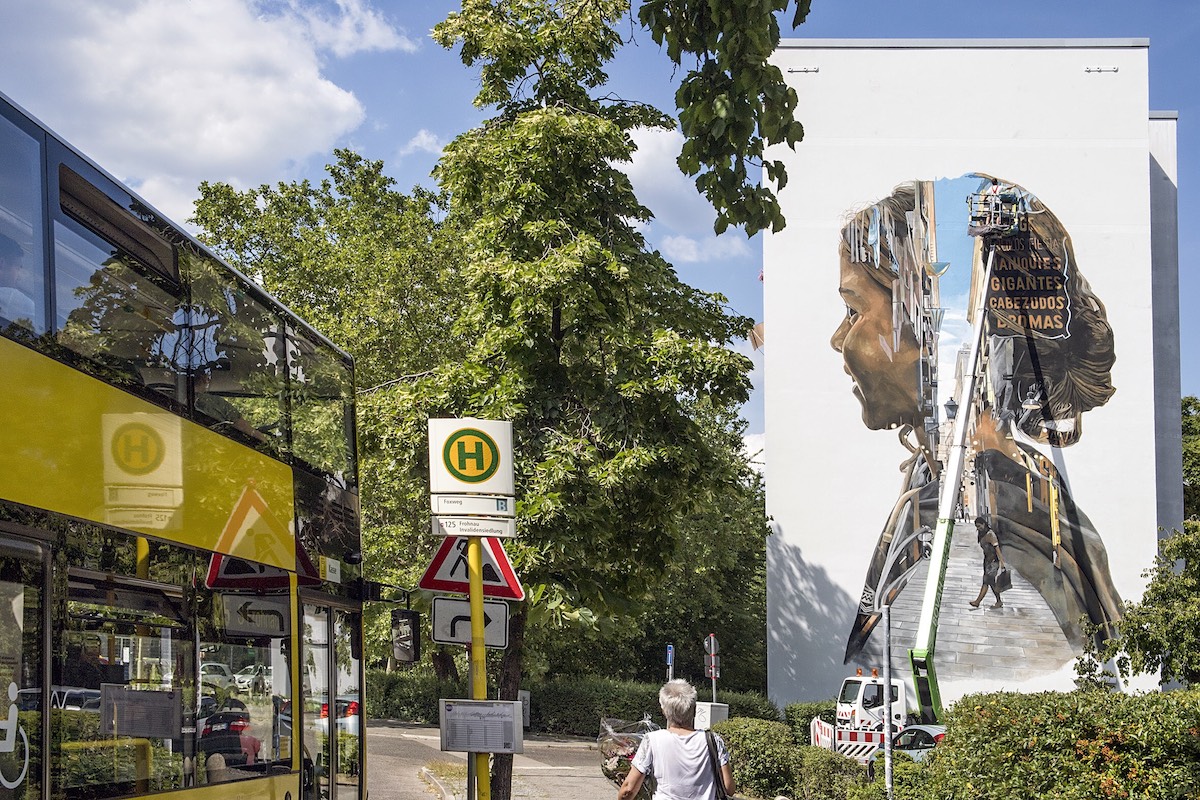 arte urbano en berlin por Urban Nation