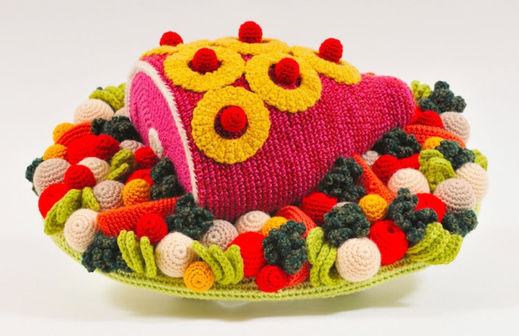 Crochet Sculptures by Trevor Smith