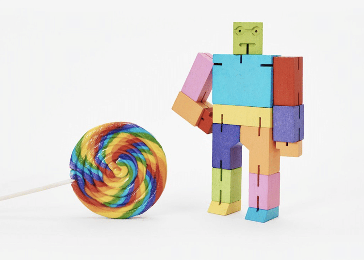 Multicolored Cubebot