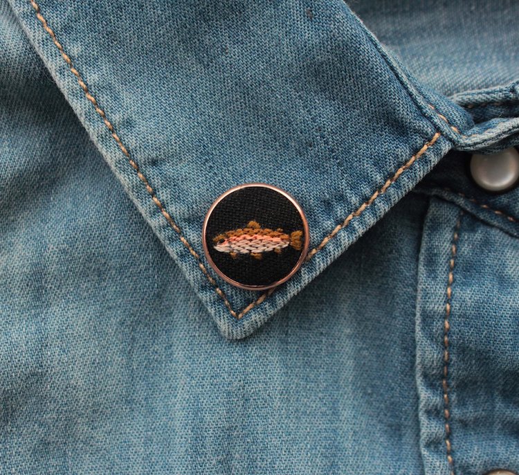 Embroidered Pins