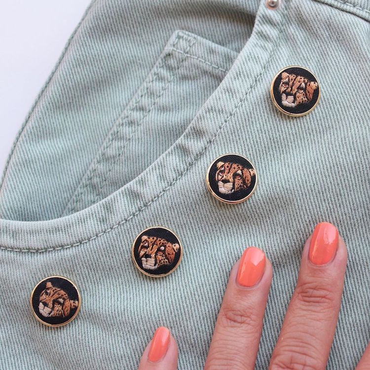 Embroidered Pins