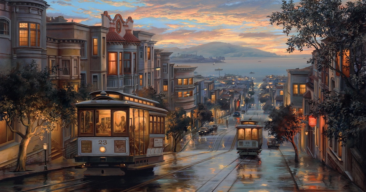 San Francisco Paintings Capture the Beauty of the "City by the Bay"