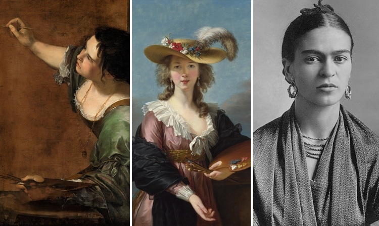 Pintoras famosas de la historia del arte