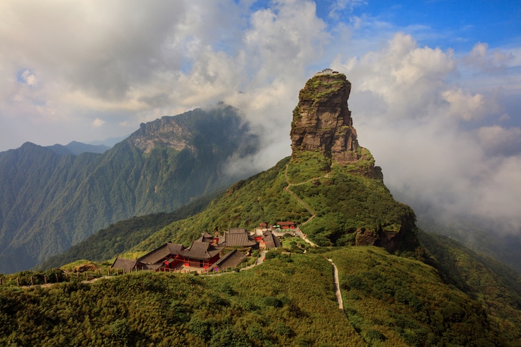 Monte Fanjing en China