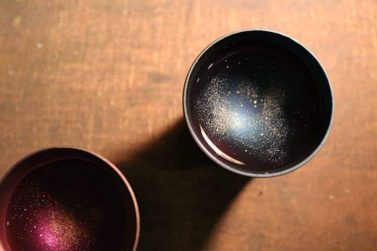 Galaxy Sake Cups by Sansaku