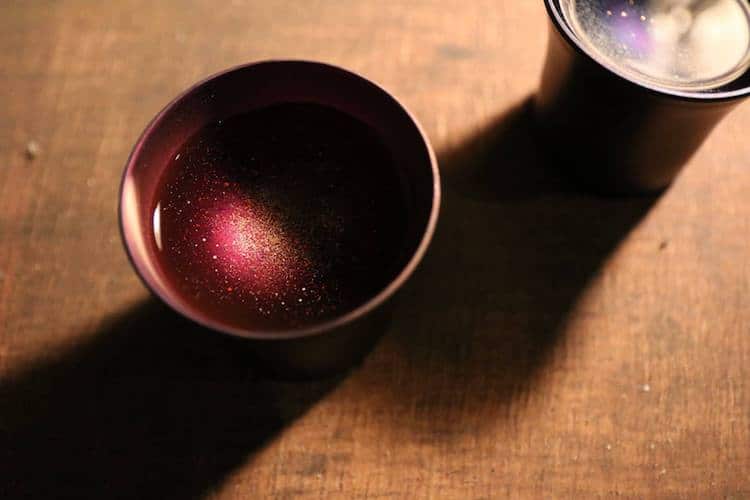 Galaxy Sake Cups by Sansaku