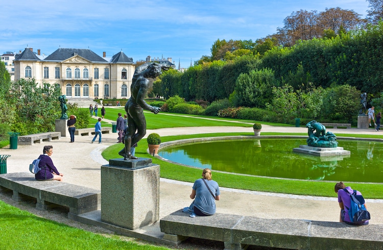 Jardín escultórico del Museo Rodin