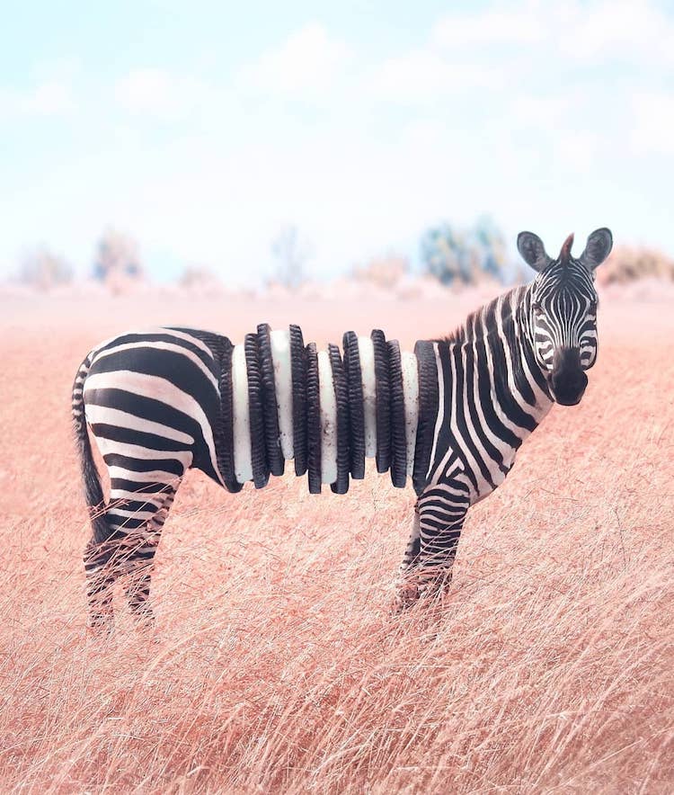 Photo Manipulation Art Animals by Ronald Ong