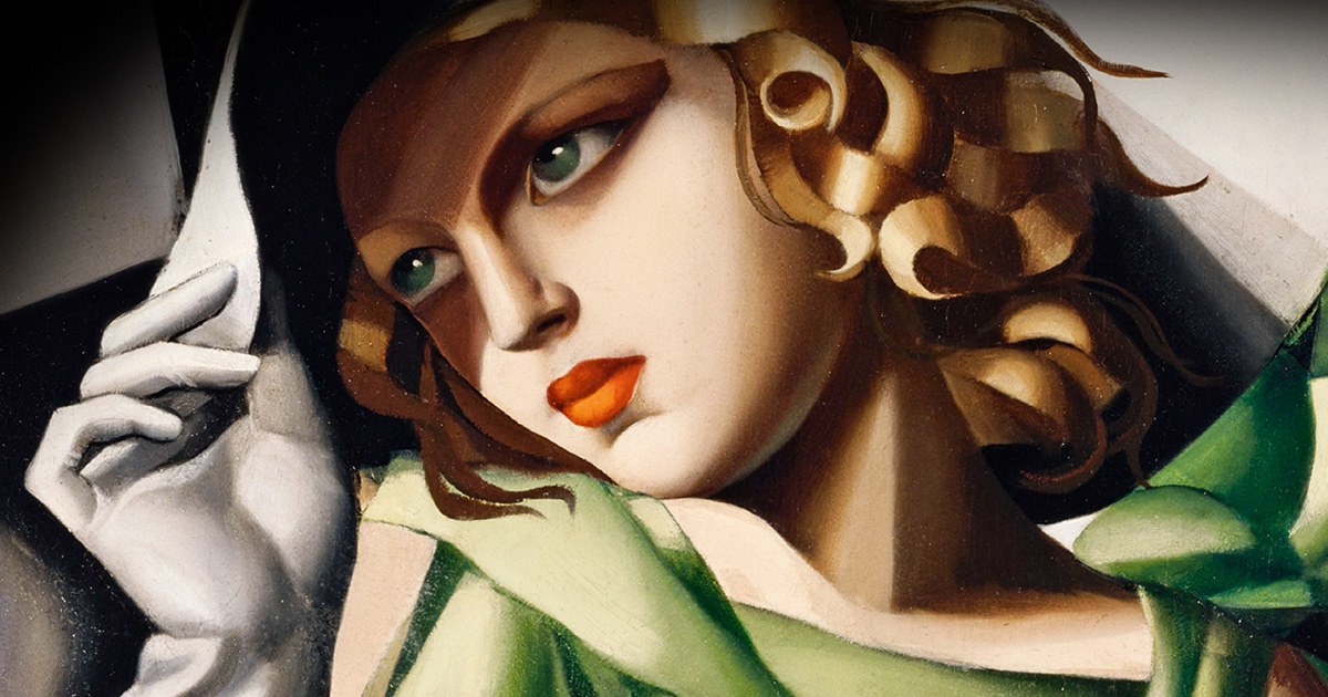 The Art Deco Style Of Tamara De Lempicka The Baroness With A Brush