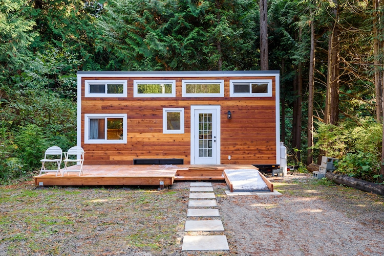 10 Tiny Prefabricated Homes For Sale You Can Buy Online,Concrete Acid Stain Floor Designs