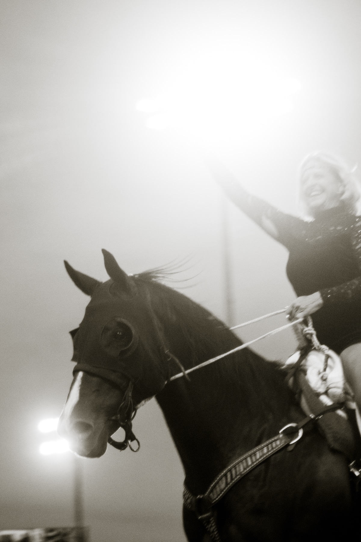 Riding a Horse at the Reno Rodeo