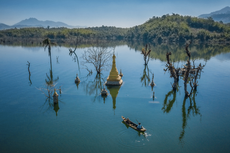 Fotografía aérea por Zay Yar Lin