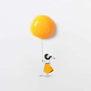 Collage Illustrations Playfully Combine Everyday Objects with Drawings