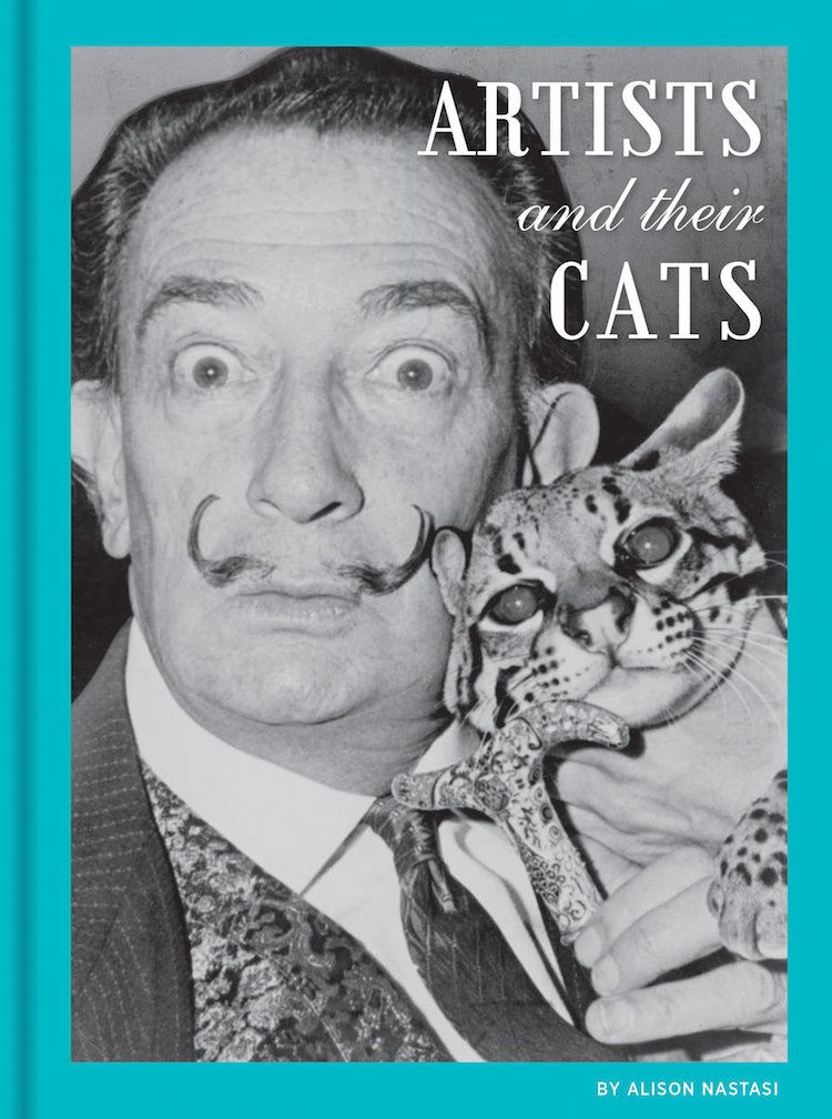 Libro de artistas y sus gatos