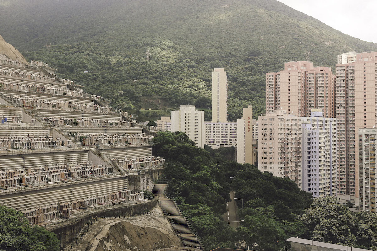 Burial Site in Hong Kong by Finbarr Fallon