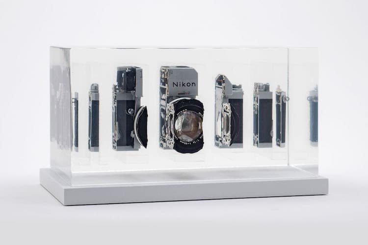 Dissected Nikon Camera