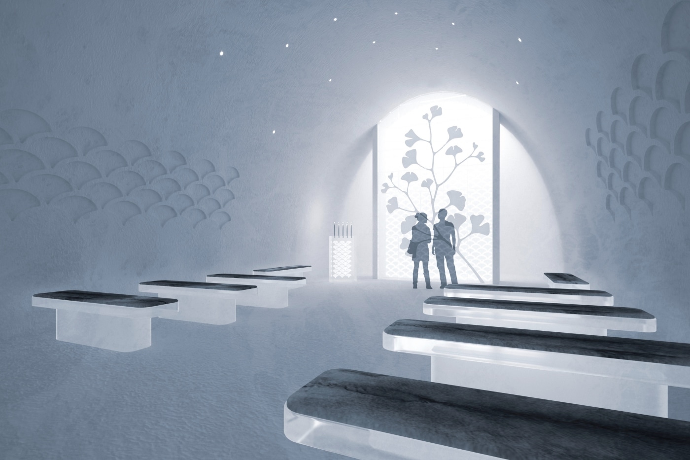 Diseño de habitaciones para hotel de hielo en Suecia