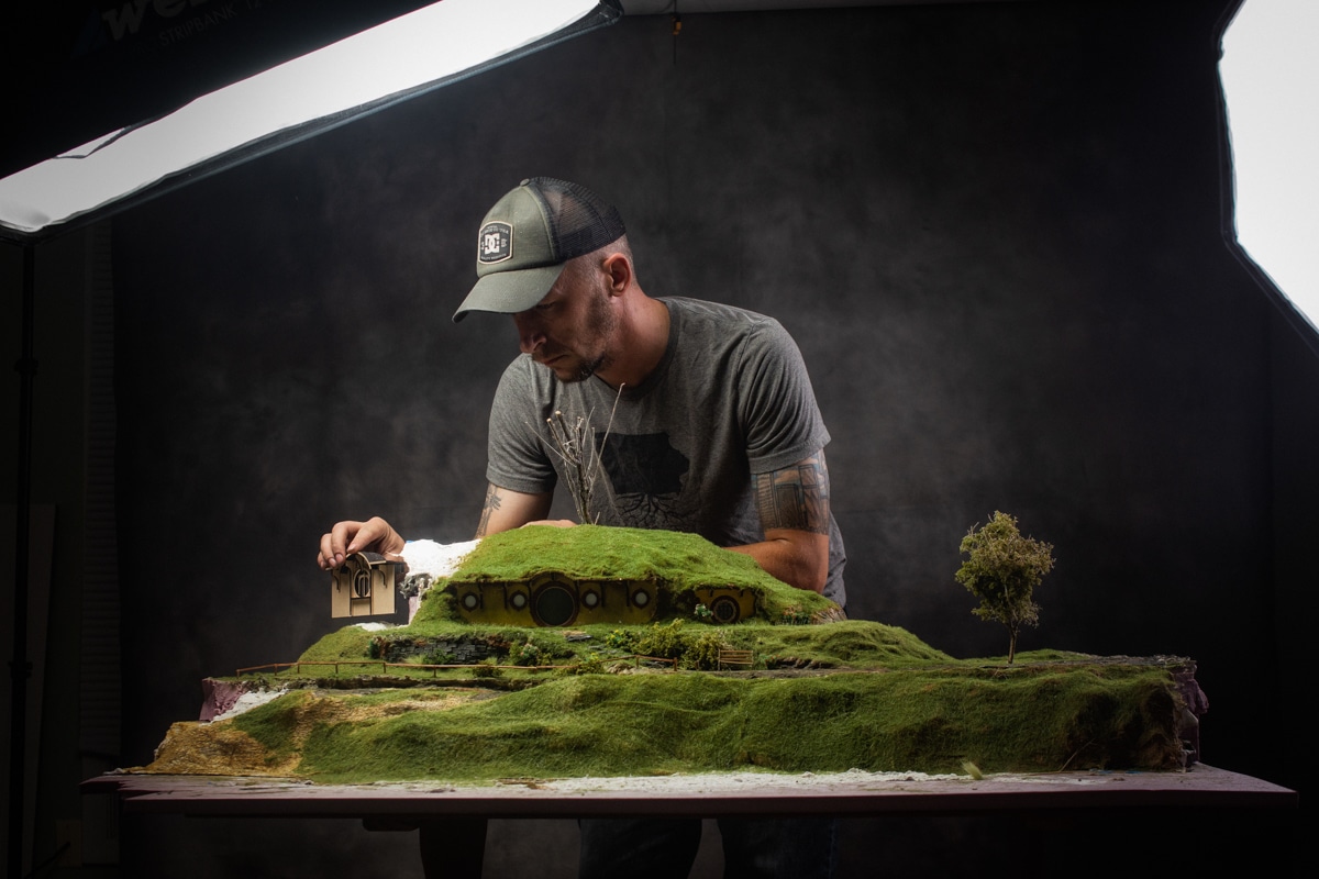 Nick Busch Scale Model Photography of Lord of the Rings