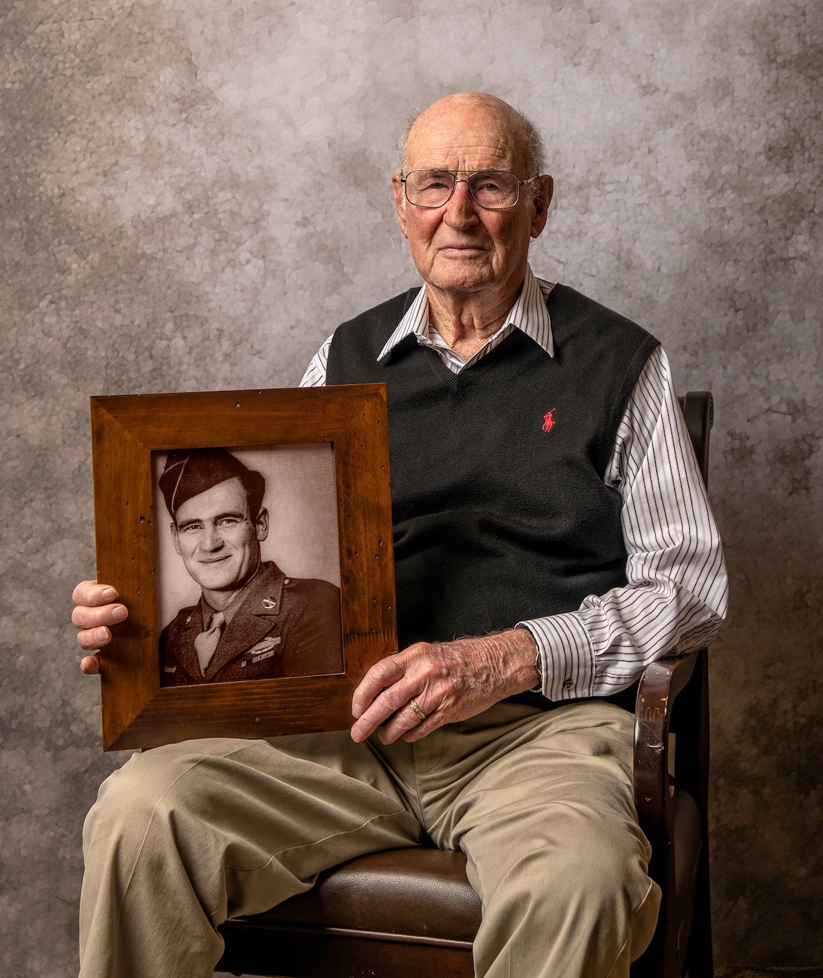 Estos retratos inmortalizan a los veteranos de la Segunda Guerra Mundial