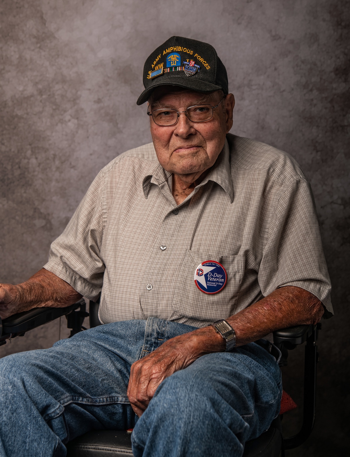 Portraits of World War II Veterans by Jeffrey Rease