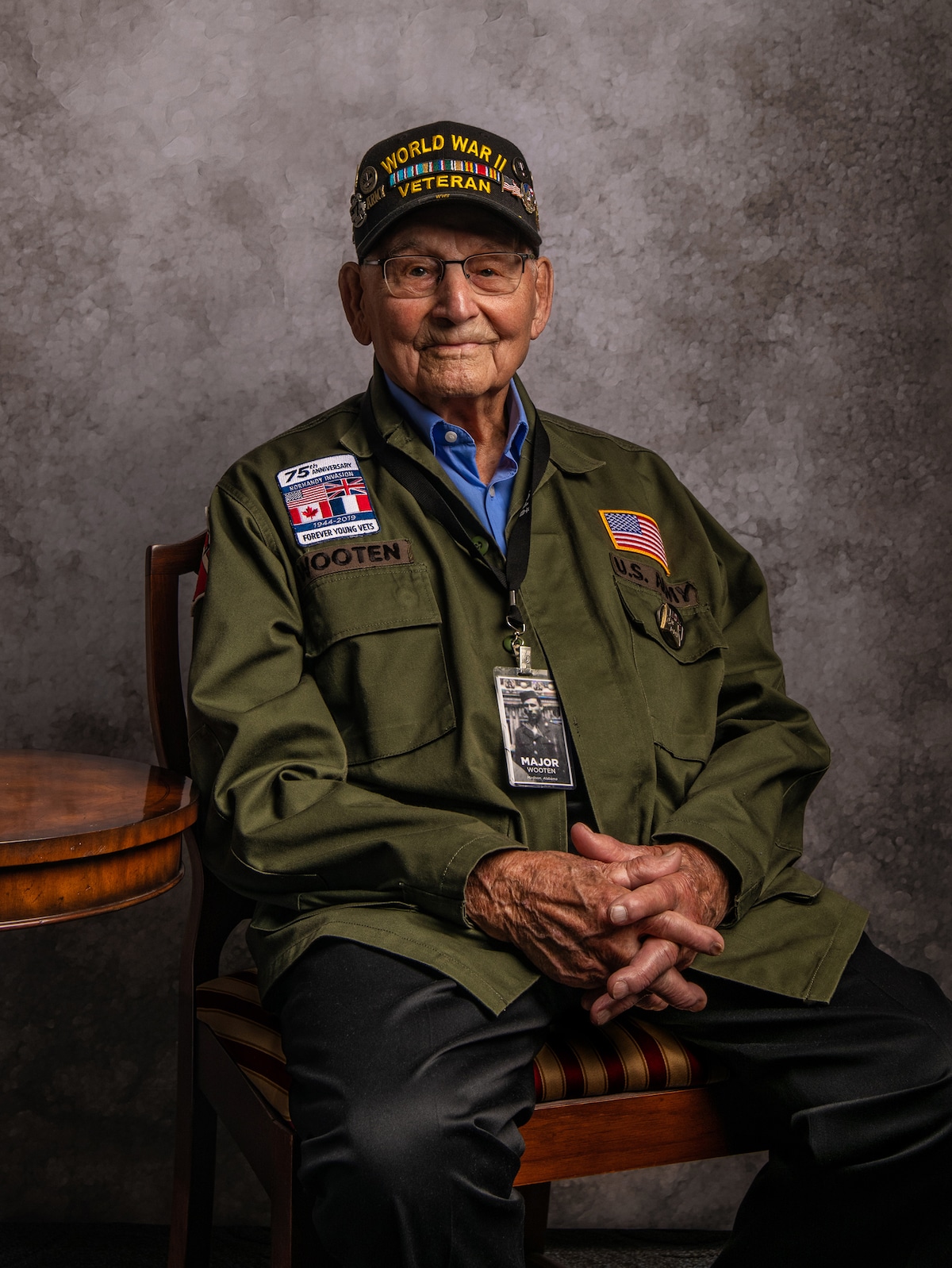 Portraits of World War II Veterans by Jeffrey Rease