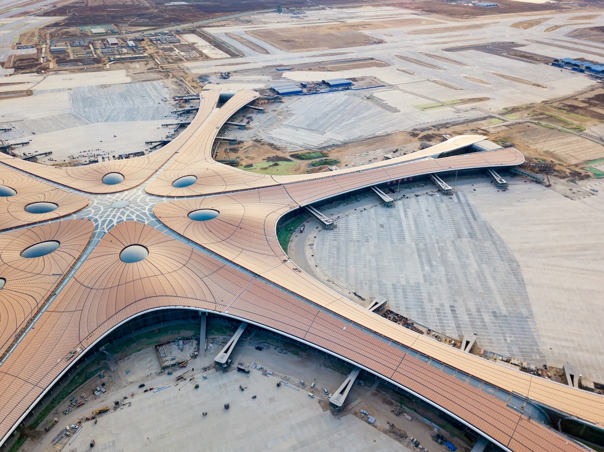 Daxing International Airport in Beijing by Zaha Hadid Architects