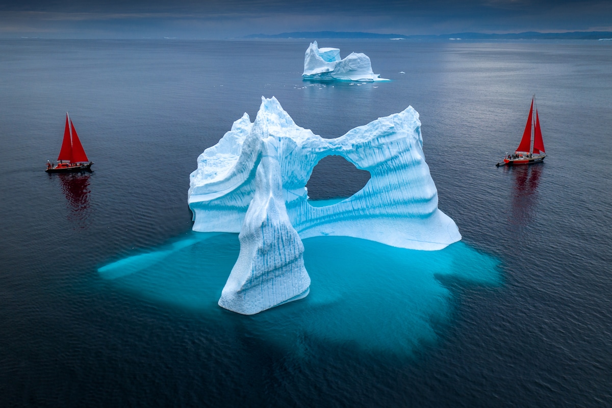 Iceberg in Greenland by Albert Dros