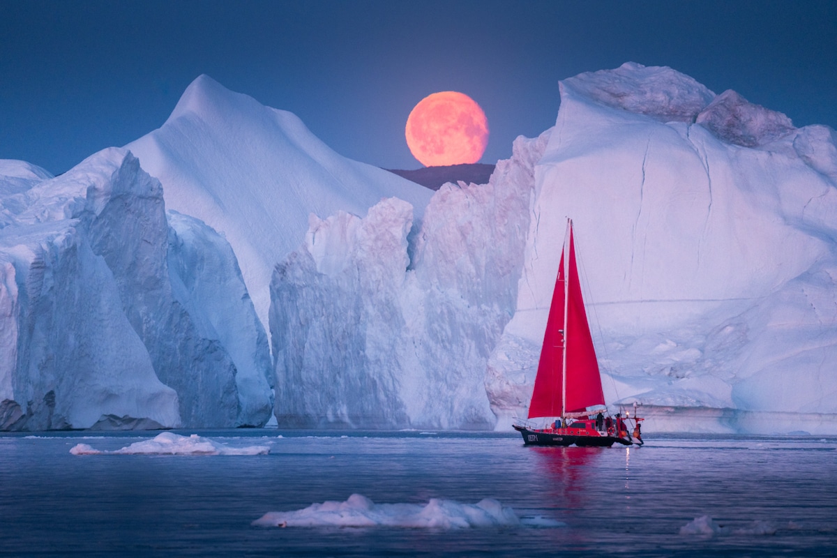 Iceberg in Greenland by Albert Dros