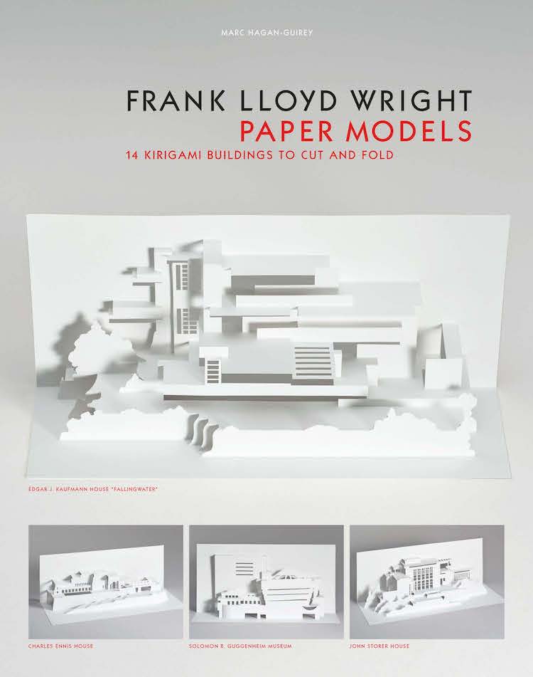 Libro de modelos de papel de Frank Lloyd Wright