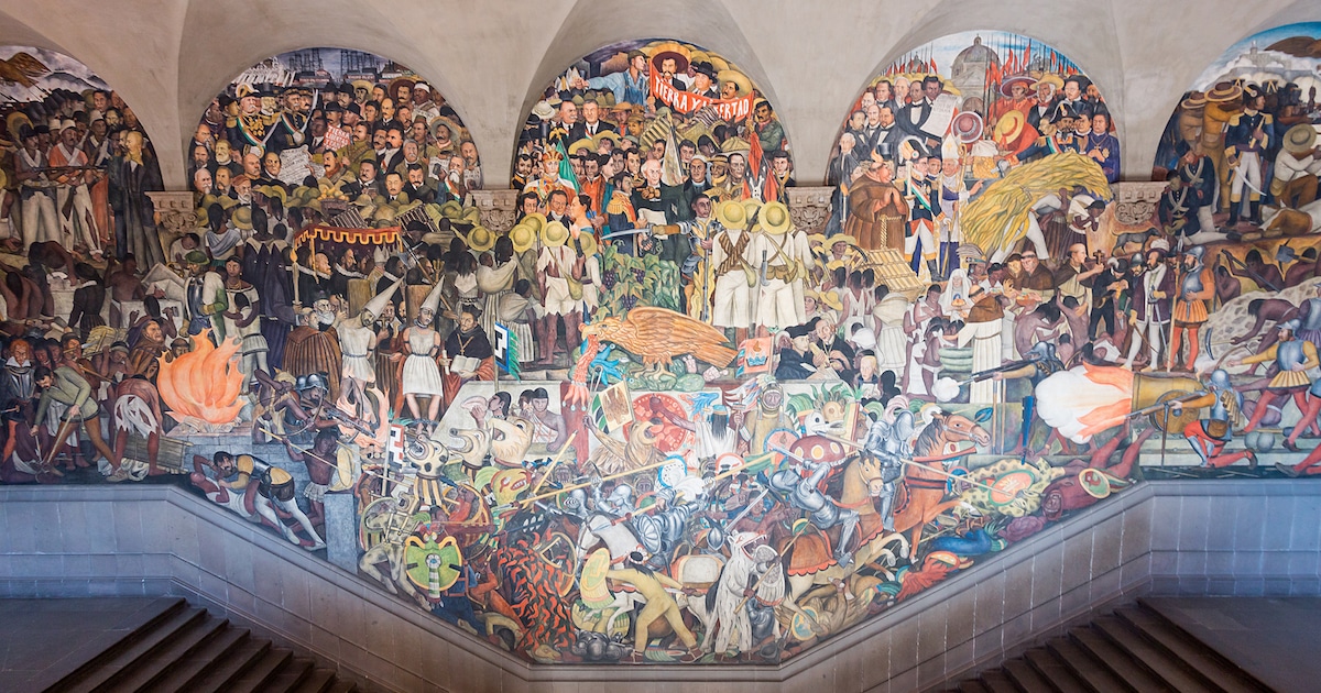 5 Places to see Diego Rivera's Murals in Mexico City
