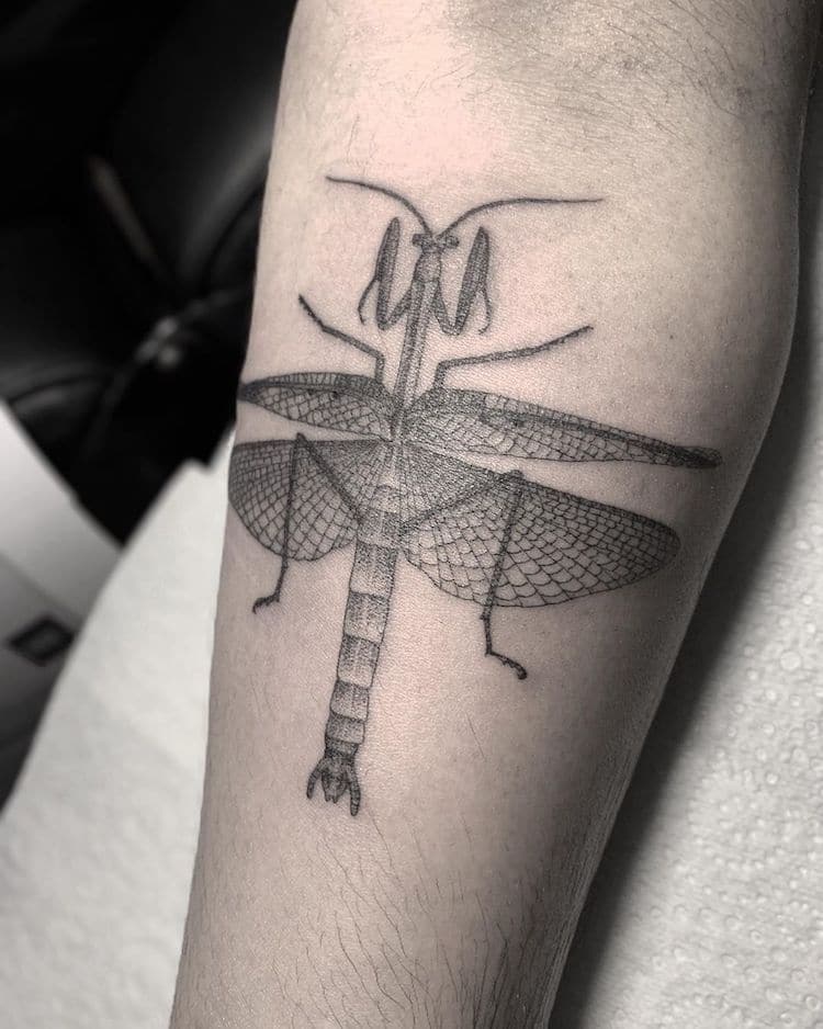 Tatuajes de puntillismo por Annita Maslov