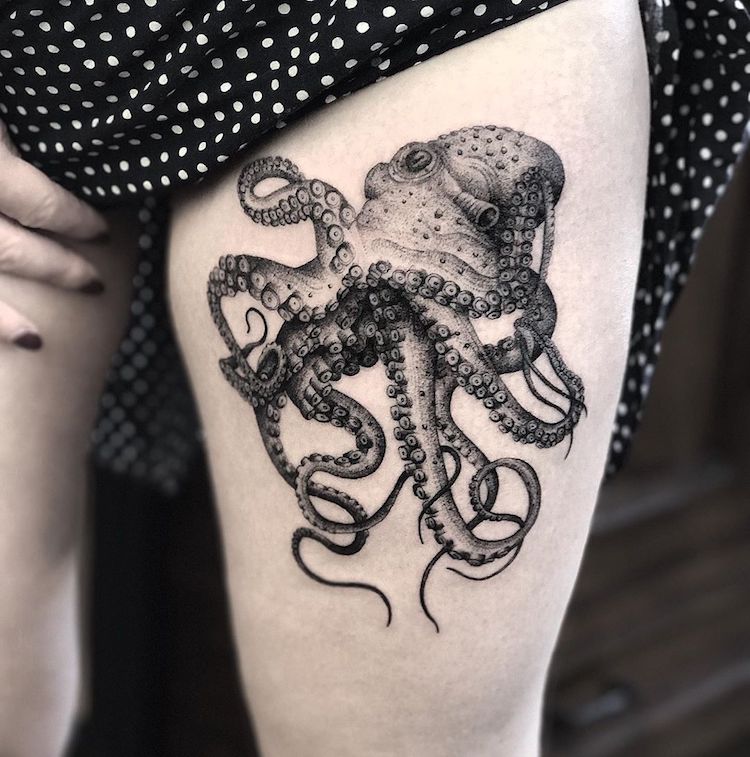Dotwork Tattoos by Annita Maslov