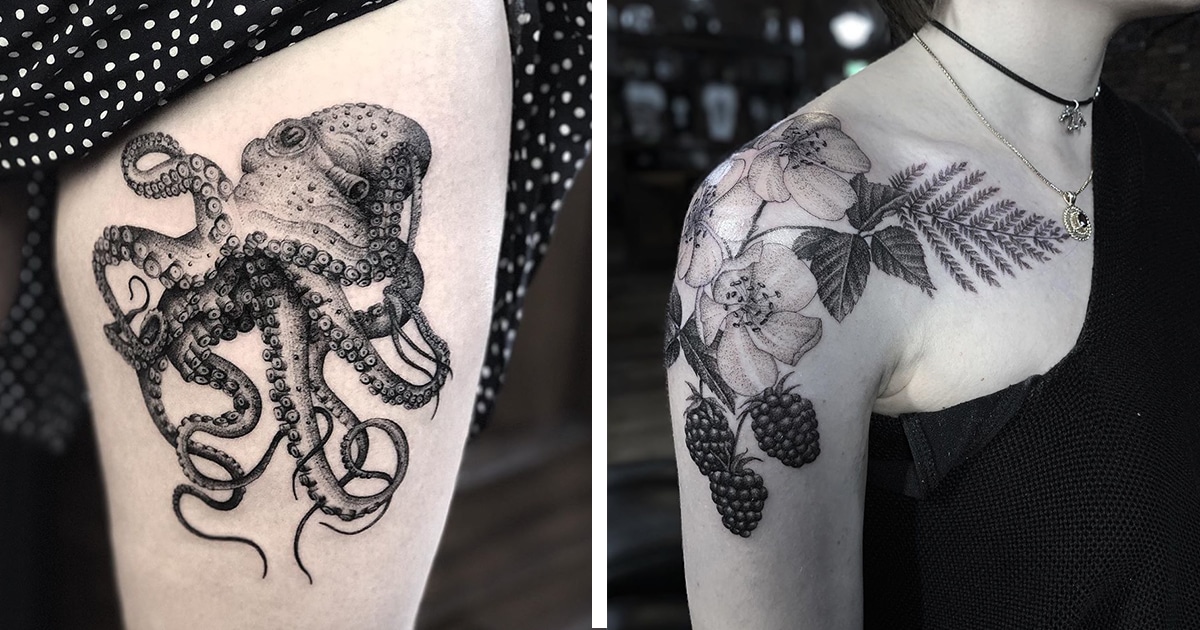 Iron Brush Tattoo and Body Piercing  Stipple dot shading tattoo by Nate  Deal naterdeal  To schedule a consultation call 4024745151 We offer  a wide variety of styles from 12 artists