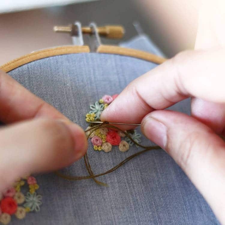 Embroidery Jewelry by Thursday CraftLove