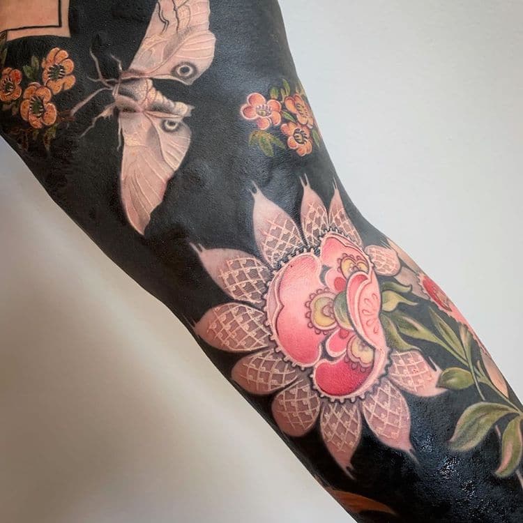 Tatuajes ornamentados por Esther Garcia