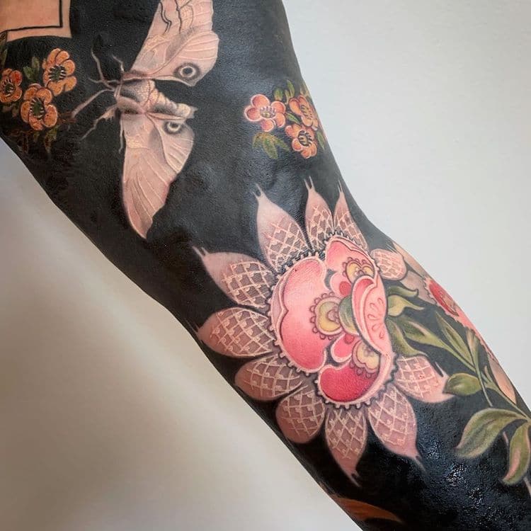 Tatouages ornementaux par Esther Garcia