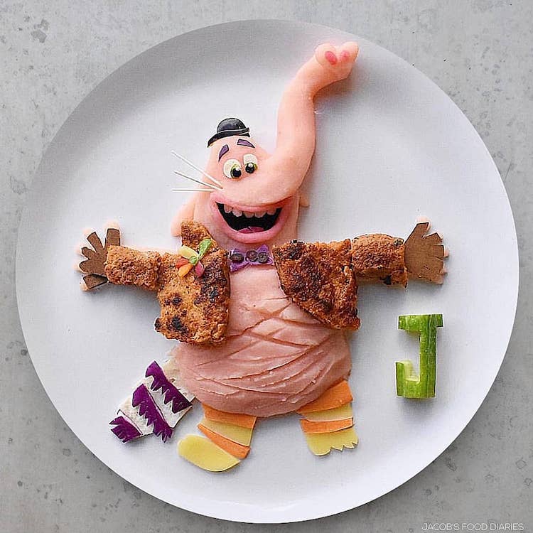 Food Art on the Plate