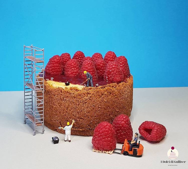 Pastry Artist Turns Delectable Desserts into Miniature Worlds