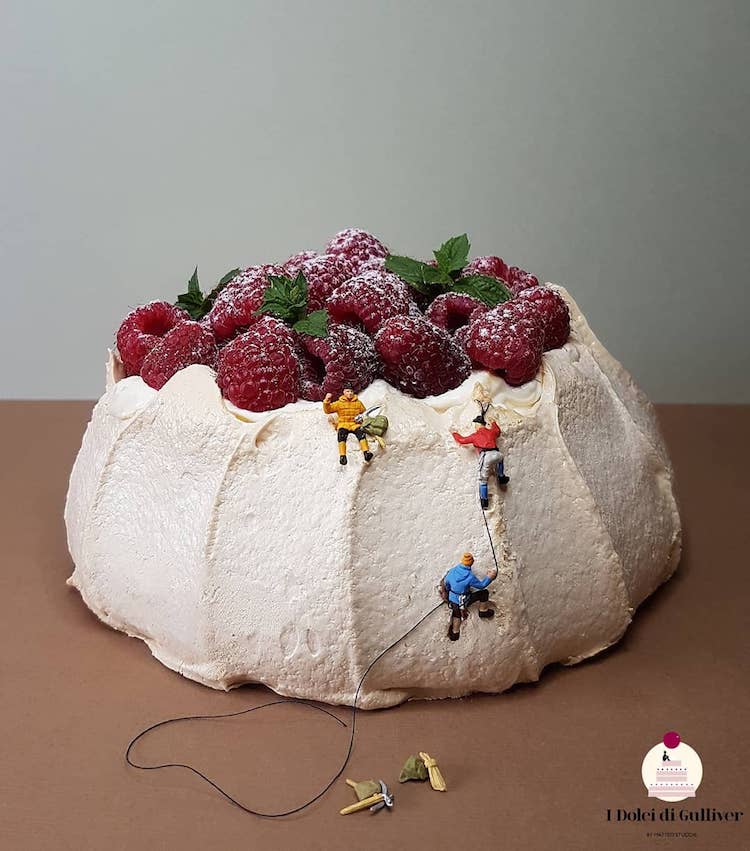 Food Art Miniature Worlds by Matteo Stucchi