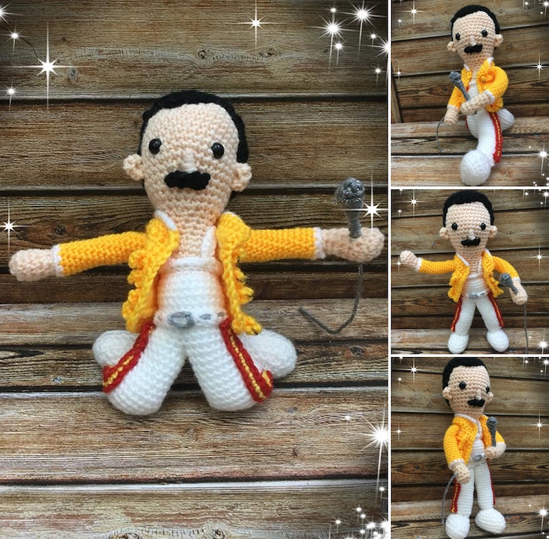 Muñeco de Freddie Mercury