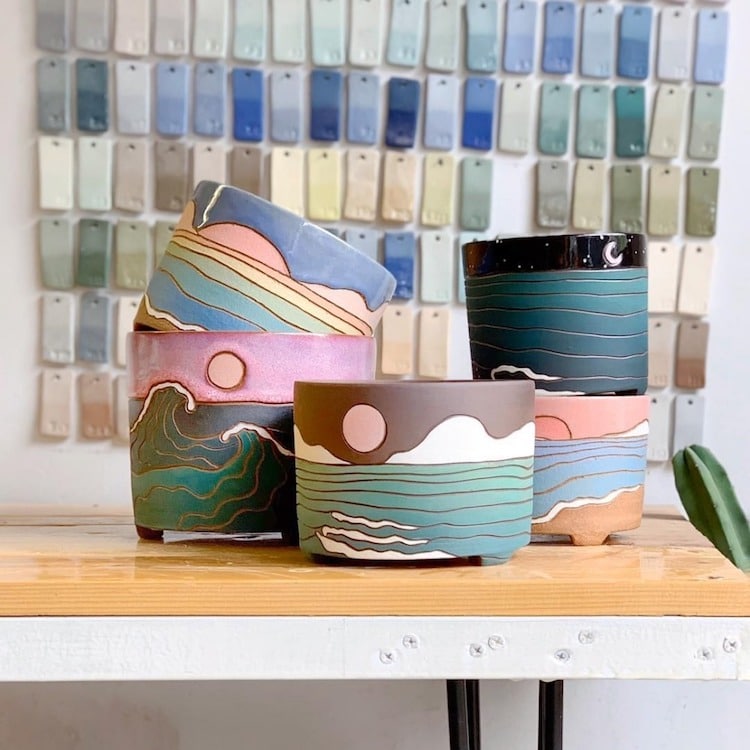 Handmade Ceramic Mugs by Callahan Ceramics