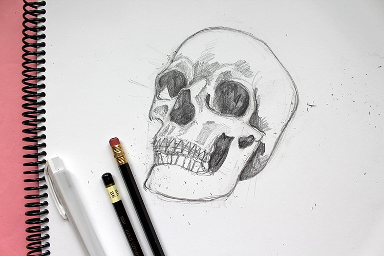 How to Draw a Skull