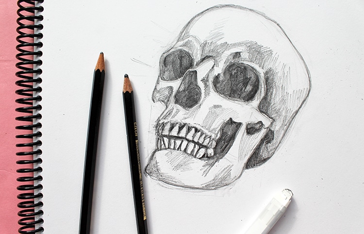 How to Draw a Skull