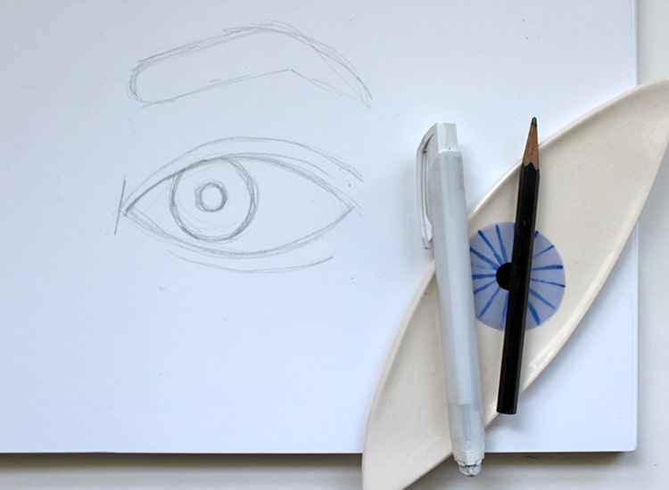 How to Draw an Eye Easy