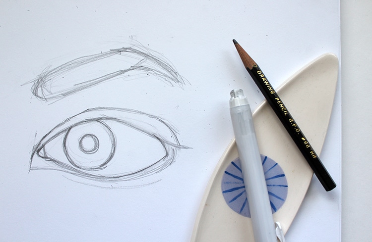 Aprende a hacer dibujos de ojos paso a paso con